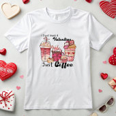 T-shirt Amoureux Du Café Saint-Valentin, Juste Du Café