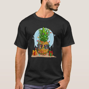 T-shirt Amoureux du costume d'arbre de Noël ananas Chri