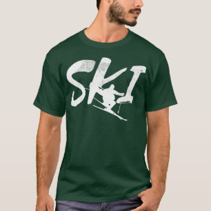 T-shirt Amoureux du ski Cool Ski Snow Winter Sports Ski