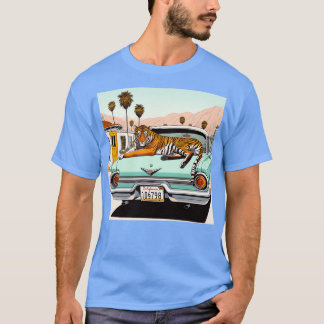 T-shirt Amoureux du tigre d'été drôle Motel 2024