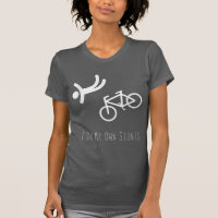 amoureux du vélo - je fais mes propres cascades en