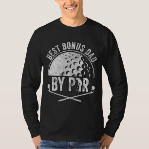 T-shirt Amoureux Golf Sports Golfeur Meilleur Bonus Papa P