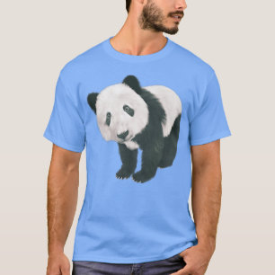 T-shirt amoureux mignons de l'ours Panda faune fille femme