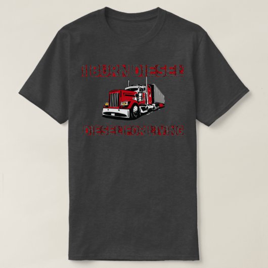 T-shirt amoureux relais de camion (Design devant)