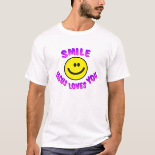 T-shirt Amours de Jésus de sourire vous