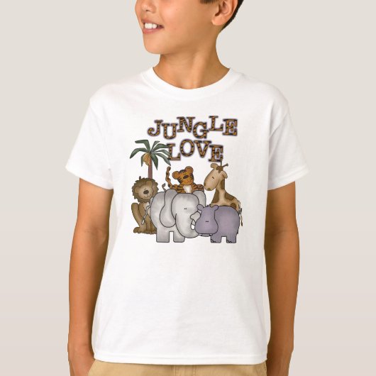 T-shirt Amours de jungle (Devant)