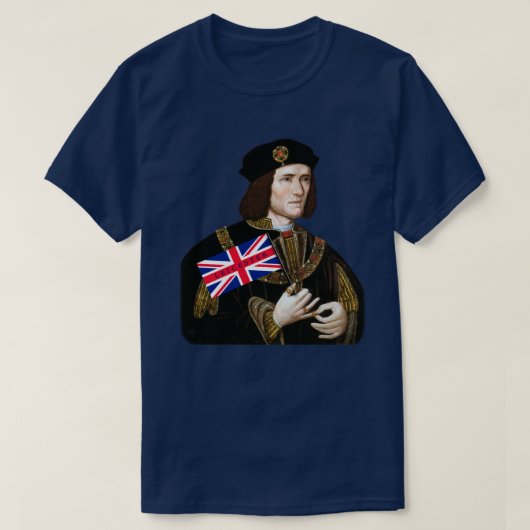 T-shirt Amours du Roi Richard III Leicester - Union Jack (Design devant)