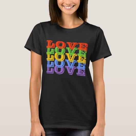 T-SHIRT AMOVE LOVE LOVE (Devant)