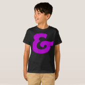 T-shirt Ampersand (Devant entier)