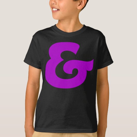 T-shirt Ampersand (Devant)