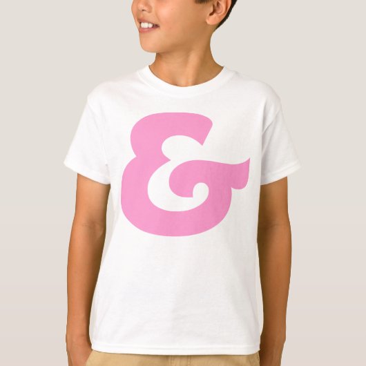 T-shirt Ampersand (Devant)