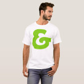 T-shirt Ampersand (Devant entier)