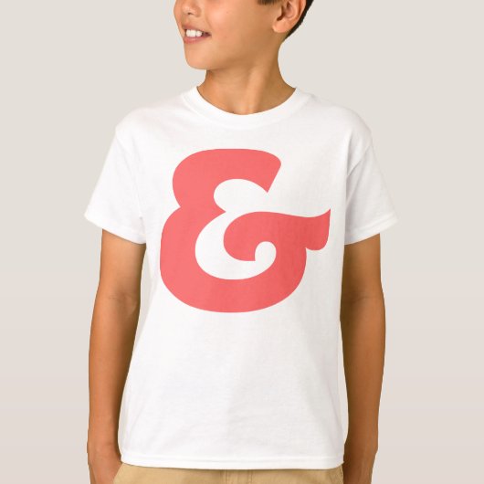 T-shirt Ampersand (Devant)