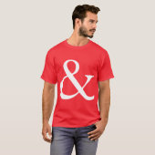 T-shirt Ampersand (Devant entier)