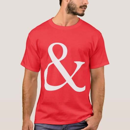 T-shirt Ampersand (Devant)