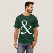 T-shirt Ampersand (Devant entier)