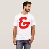 T-shirt Ampersand (Devant entier)