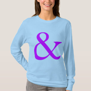 T-shirt Ampersand - Magenta