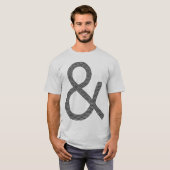T-shirt Ampersand - Points (Devant entier)