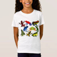 Amphibies de grenouille d'enfants d'enfants