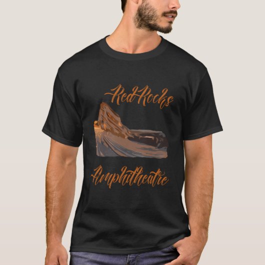 T-shirt Amphithéâtre Red Rocks (Devant)