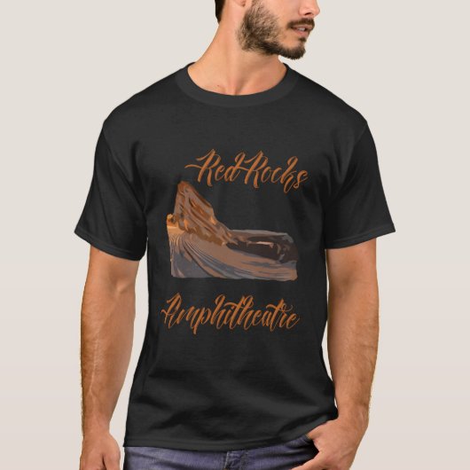 T-shirt Amphithéâtre Red Rocks (Devant)