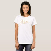 T-shirt ample Team Bride | Chemises de fête de bac (Devant entier)