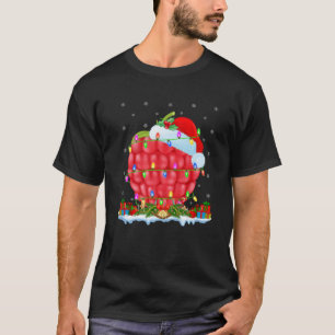 T-shirt Ampoule de framboise Correspondant de chapeau de S