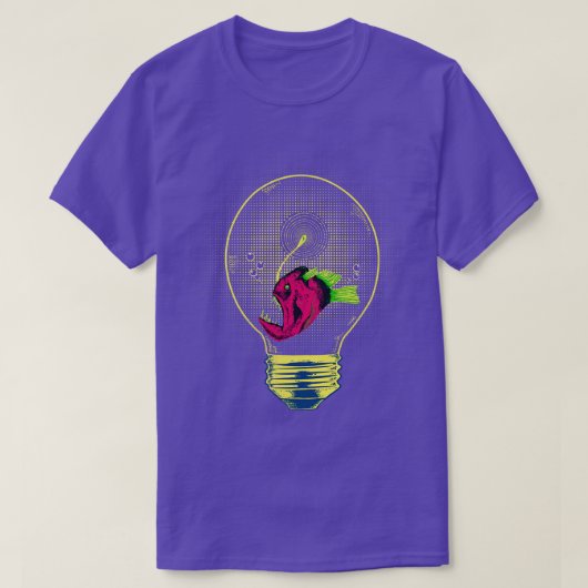 T-shirt Ampoule de poisson (Design devant)