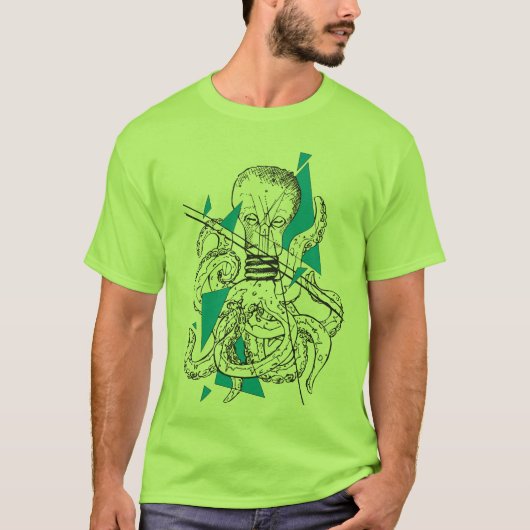 T-shirt Ampoule Octopus Ampoule Shirt Messieurs (Devant)