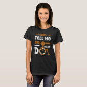 T-shirt Amputation de sensibilisation à la jambe en fauteu (Devant entier)