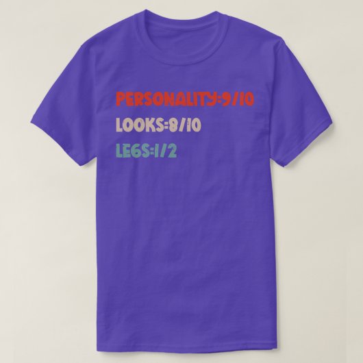 T-shirt Amputation drôle (Design devant)