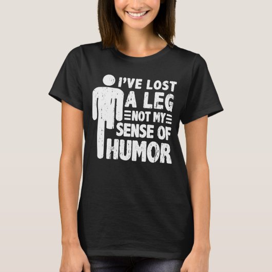 T-shirt Amputation prothétique de la jambe (Devant)