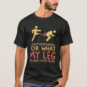 T-shirt Amputation prothétique de la jambe bionique