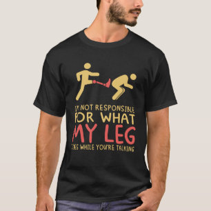 T-shirt Amputation prothétique de la jambe bionique