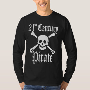 T-shirt Amputé 21e siècle Pirate Jambe Amputation Jo