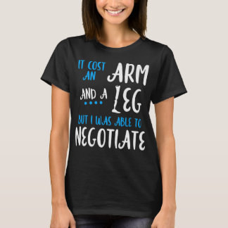 T-shirt Amputé Humour bras jambe Funny Recovery Premium