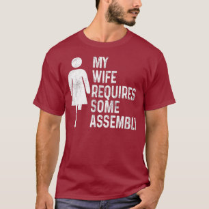 T-shirt Amputé Humour Femme Assemblée bras jambe Drôle Cad