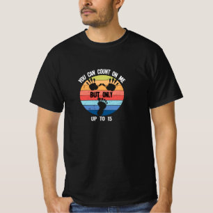 T-shirt Amputé Jambe Amputé Vous Pouvez Compter Sur Moi