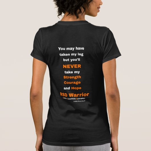 T-shirt Amputé...RSD (Dos)