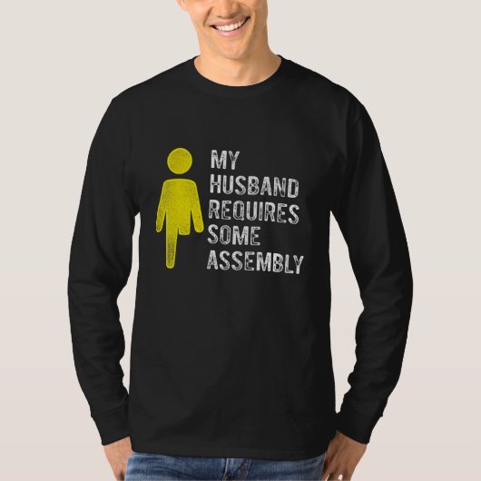 T-shirt Amputee Humor Husband Assembly Leg Arm   Recovery (Devant)