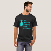 T-shirt Amputee Humor Husband Assembly Leg Arm  Recovery 1 (Devant entier)