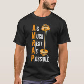 T-shirt AMRAP As Much Rest As Possible  Workout (Devant)