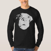 T-shirt Amstaff Face Amstaff Pit Funny (Devant)