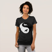 T-shirt AmStaff Yin Yang (Devant entier)