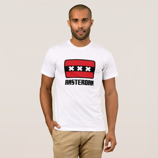 T-shirt Amsterdam (Devant entier)