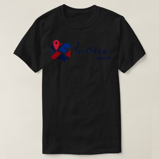 T-shirt Amsterdam (Design devant)