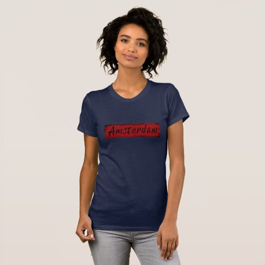 T-shirt Amsterdam (Devant entier)