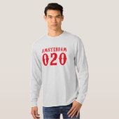 T-Shirt Amsterdam 020 (Devant entier)