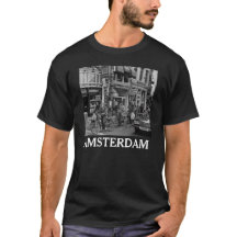 Amsterdam Hollande motards vintage